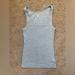 Old Navy cotton tank , light gray color in L